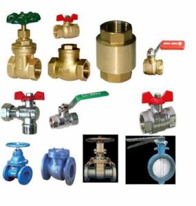 Các Loại Van Khóa Nước Cơ Bản